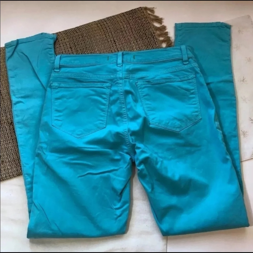 🔥J Brand turquoise skinny jeans sz28 - Picture 3 of 4